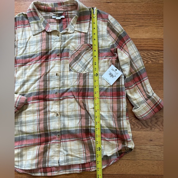 O’Neill Women’s Logan Long Sleeve Flannel Shirt - Size M - NEW WITH TAGS - Picture 5 of 8